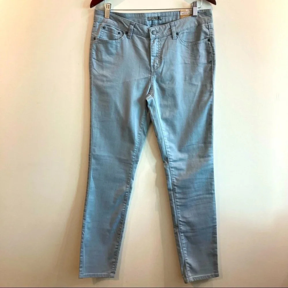 PRANA Sz 10 x 30 Light Grey Jeans NWT